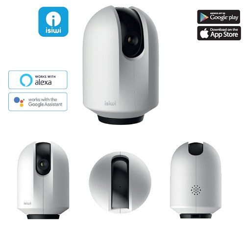 Telecamera 4mpx Wireless motorizzata con Audio ROUND